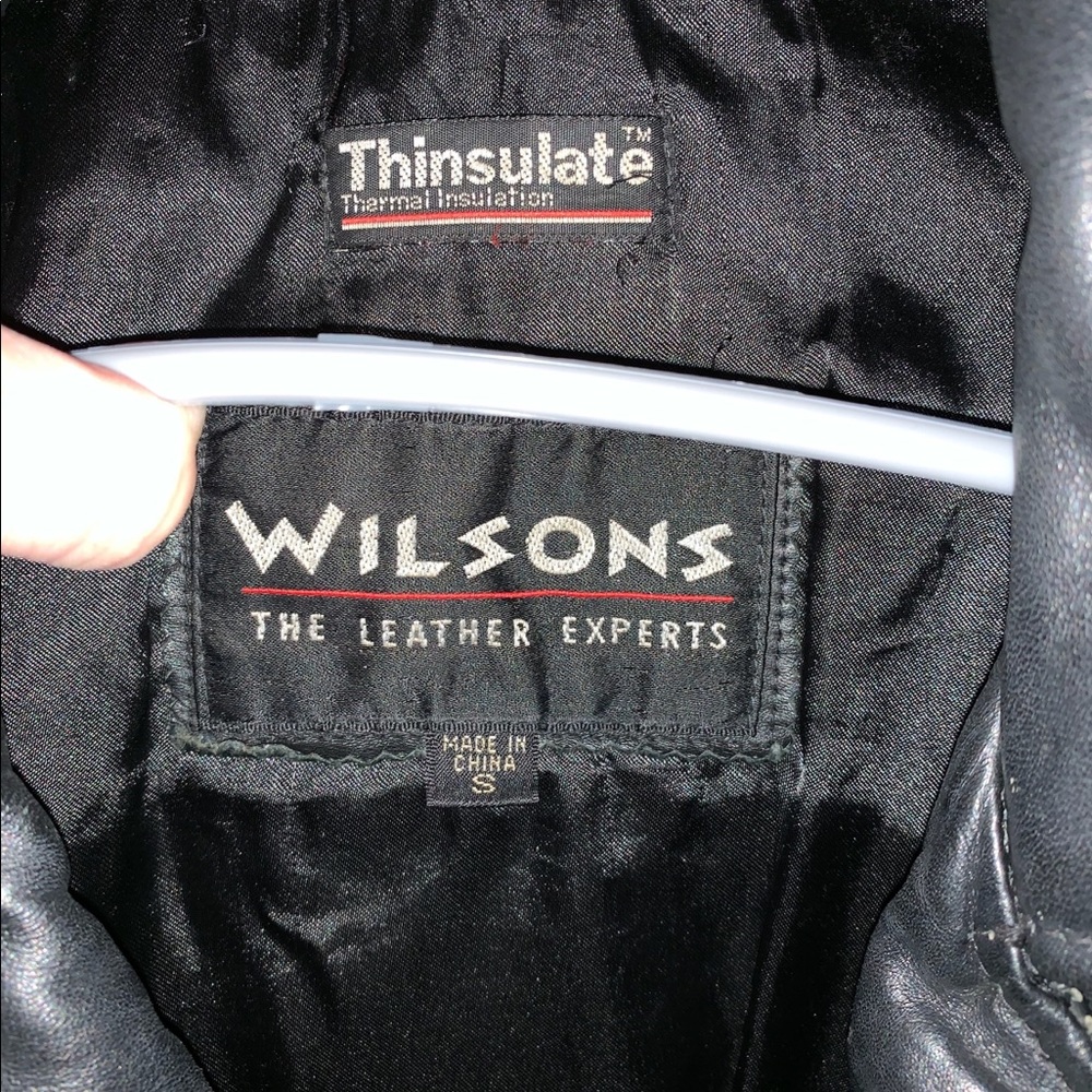 Authentic leather riding jacket